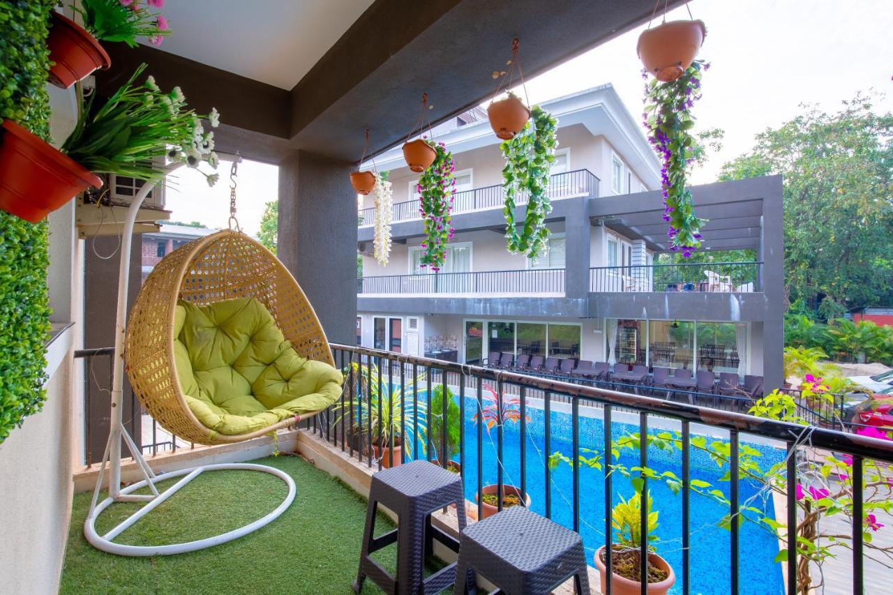 2Bhk Stunning Apartment With Pool Vagator Exterior foto