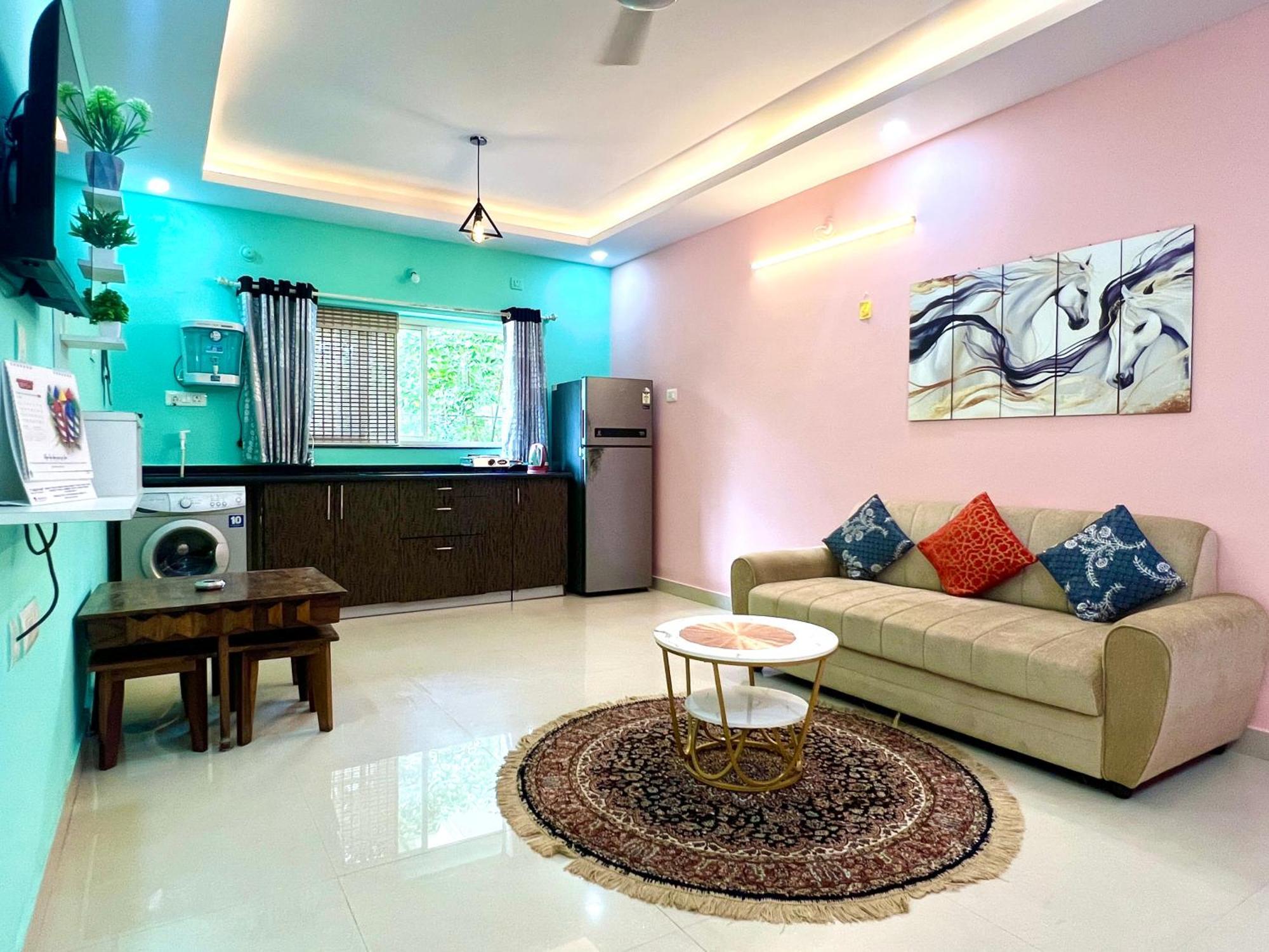 2Bhk Stunning Apartment With Pool Vagator Exterior foto